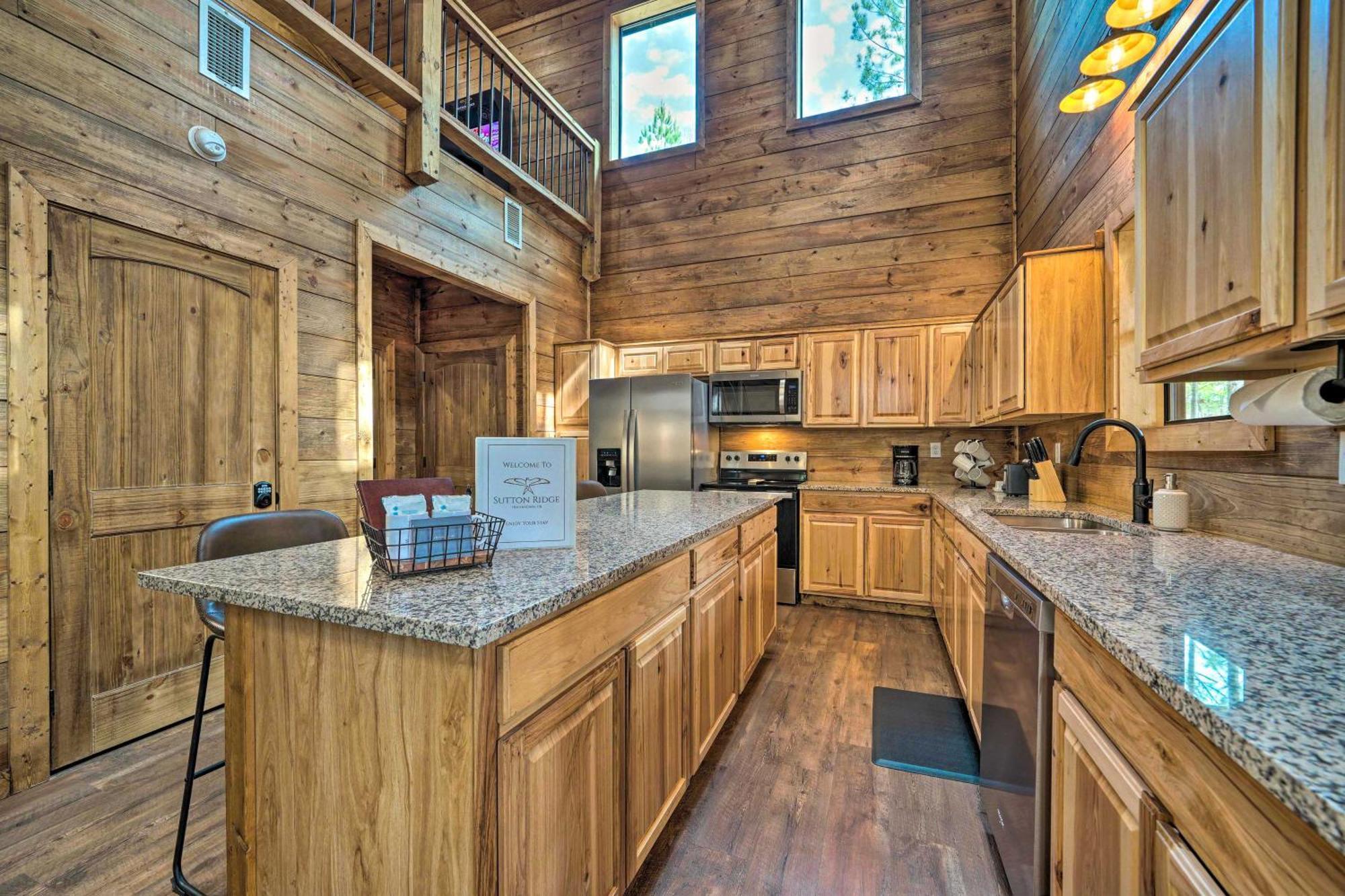 Sutton Ridge Cabin Rental Hot Tub And Swing Set! Broken Bow Exterior foto